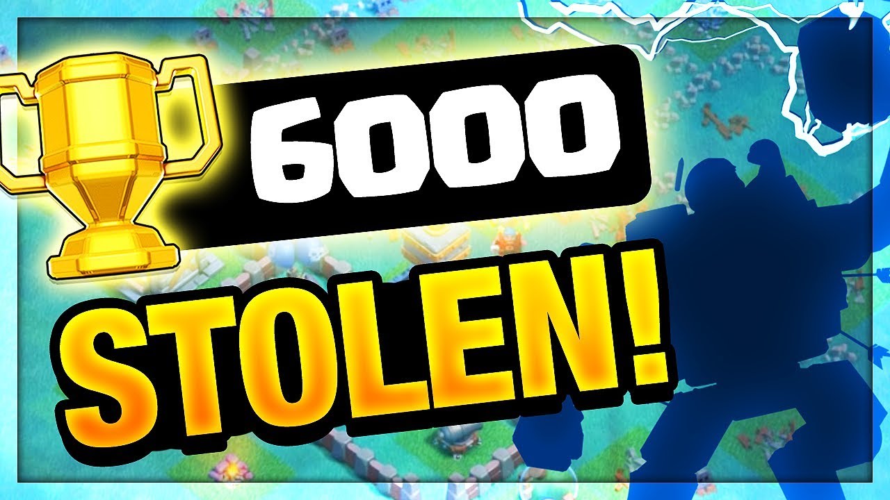 BEST BASE IN THE WORLD- STOLEN! 6000 Trophies- Clash of Clans Quest Complete!
