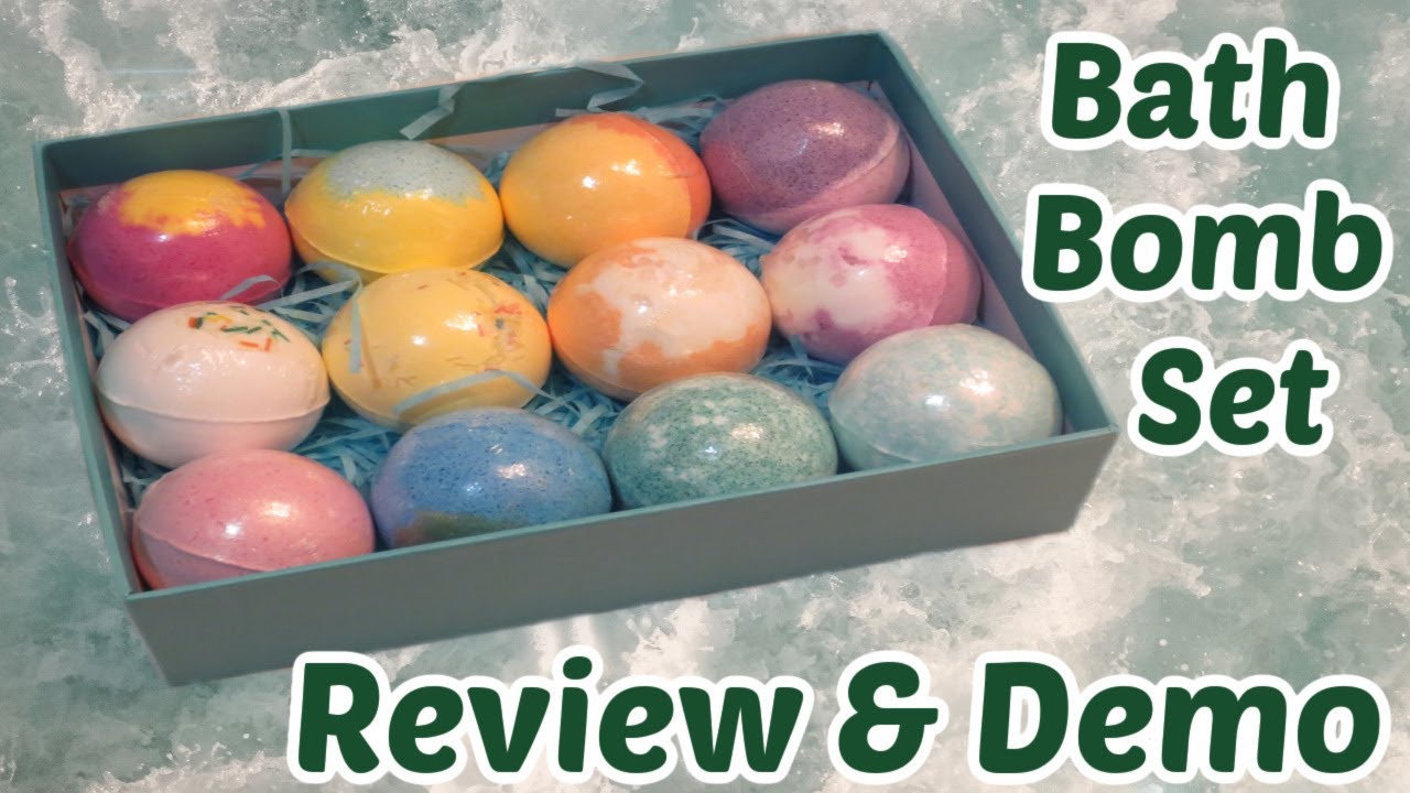 Ribivaul 12 Piece Bath Bomb Set - Demo & Review!
