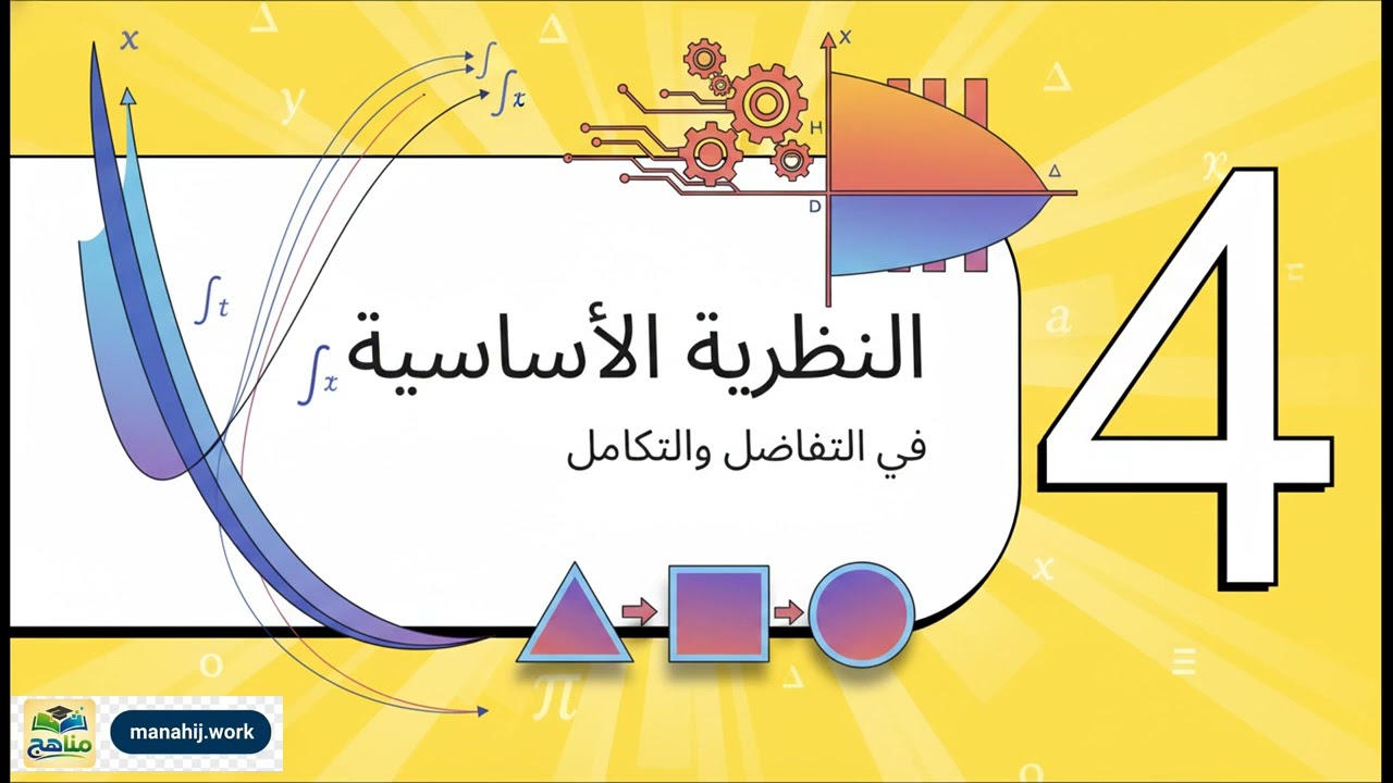التكامل غير المحدد | رياضيات | ثالث ثانوي | المنهج اليمني