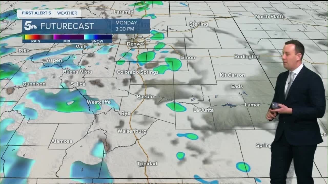 Warmer and breezy with spotty showers - YouTube