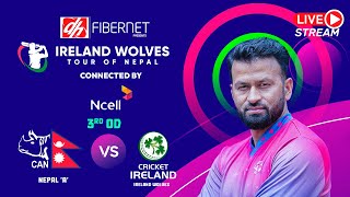 Nepal A vs Ireland Wolves Final OD | DishHome Fibernet Ireland Wolves Tour Nepal Connected by Ncell