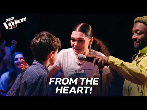 He Wrote a Song After Losing His Mom and Performed It Live... | The Voice Kids