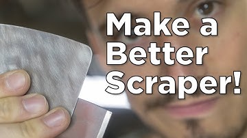 Make a Better Scraper for your 3D Printer