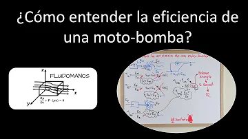 ¿Cuál es la eficiencia de una bomba centrífuga?