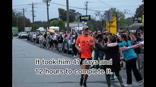 Nedd Brockmann: The man who ran across Australia in 47 days