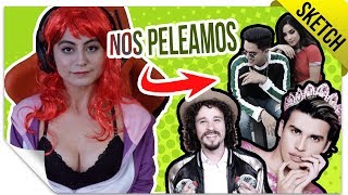 ¡Juan de Dios, Kimberly y Kenia Se Pelean por un Roast! | PARODIA: YOUTUBERS | QueParió!