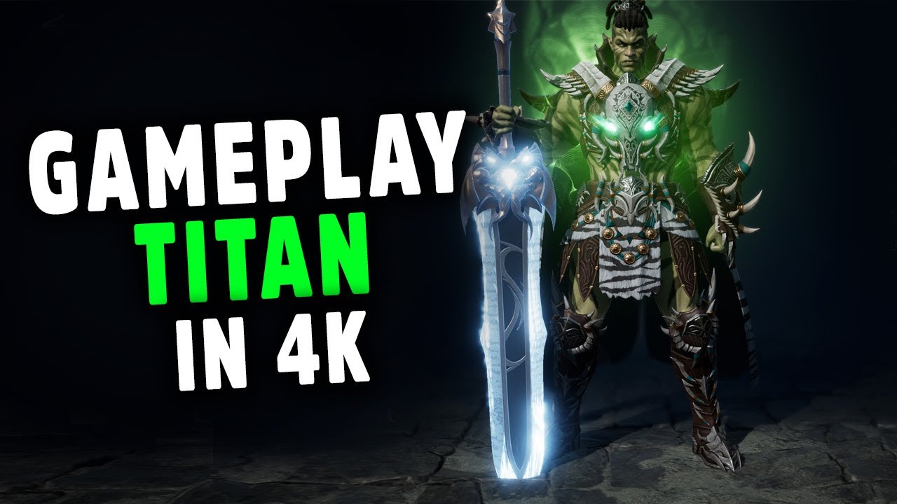 lineage mobile  New Update  LINEAGE 2M - GAMEPLAY TITAN LVL 72 - KOREAN PLAYER [4K60FPS]