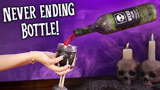 Magic Floating Wine Bottle 🍷 DIY Halloween Props