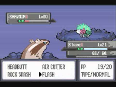 Shiny Shaymin first time? (Pokémon Flora Sky) : r/PokemonROMhacks