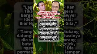 Download Lagu FARHAT ABBAS SAID AGUS SALIM DAN TEH NOVI GAGAL DAMAI CACI DENSU #quotes #motivation #youtubeshorts MP3