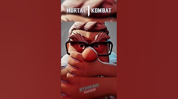 Carl Fredricksen Fatality on Noob Saibot #mk1 #gaming