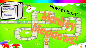 How to beat Monkey Meadow on Magic Monkeys Only Mode