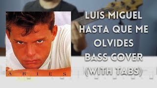 Luis Miguel - Hasta Que Me Olvides Bass Cover (With Tabs)
