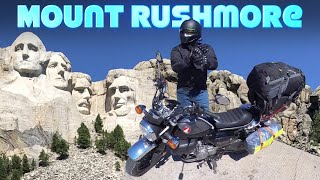 Mount Rushmore | Heading to Sturgis | Insta360 motorcycle | Honda Monkey