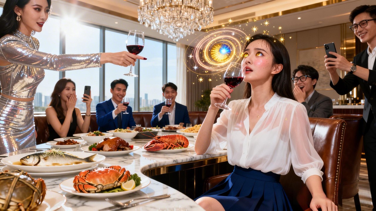 My Eyes Turned Into Treasure Detectors After Drinking at a Party 😱💎#drama