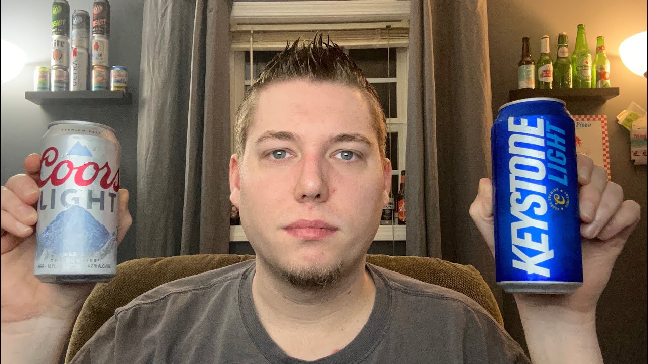 Coors Light VS Keystone Light Blind Taste Test BEER BATTLE! YouTube