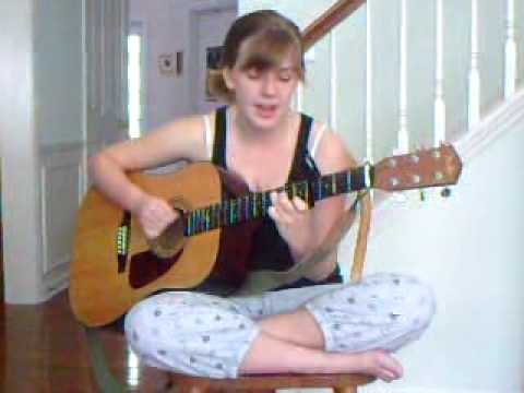 Me covering Such Great Heights with a little variation of my own. I wish this was as good as the Confide cover. Just kidding.