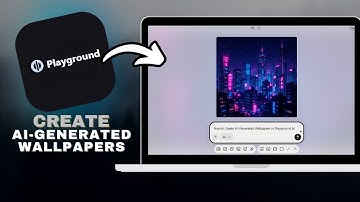 How to Create AI-Generated Wallpapers in Playground AI in SECONDS!