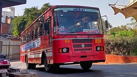 GSRTC Deluxe Express Bus Overtake Gurjer Nagri And Deluxe Bus In Full Speed