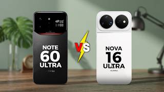 INFINIX NOTE 60 ULTRA VS HUAWEI NOVA 16 ULTRA