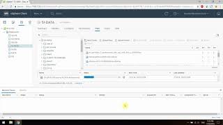 Upload files to VMware vSphere Datastore