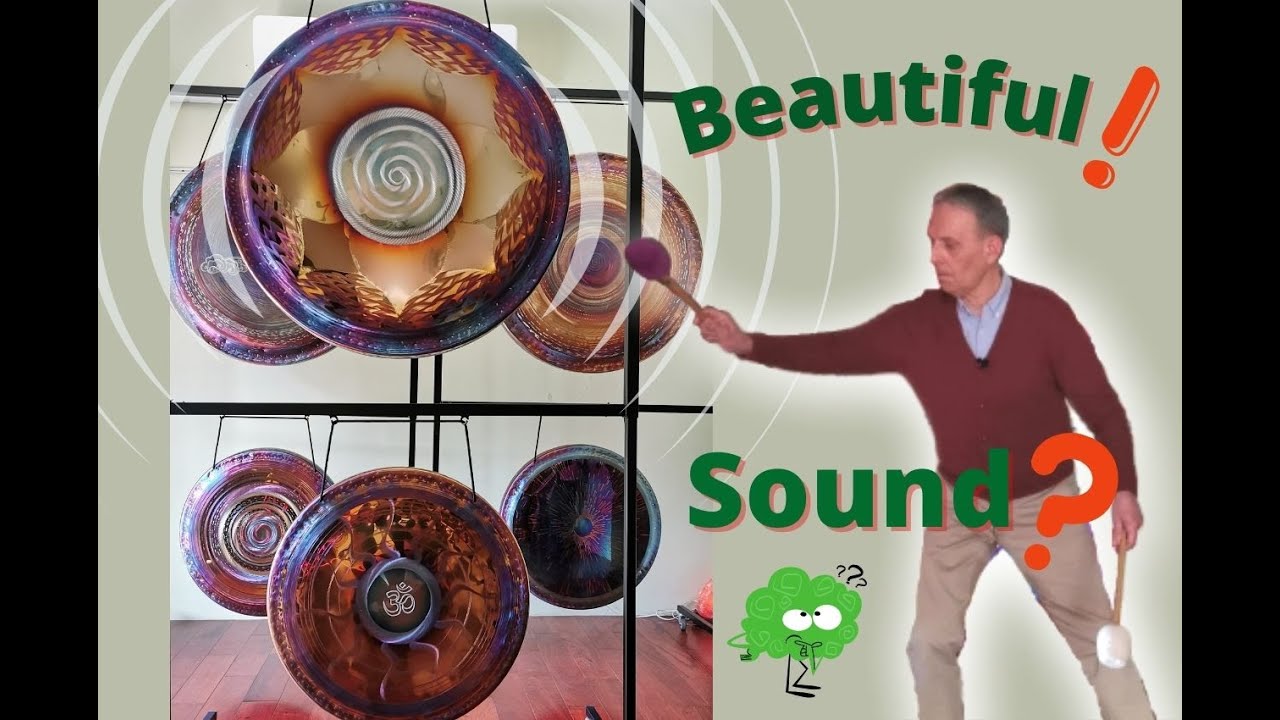 Beautiful gongs but how do they sound? Gordon's Grotta Sonora gongs