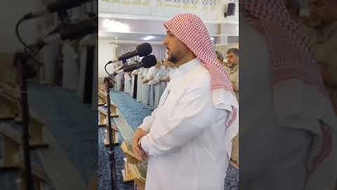 الشيخ عبد الرزاق الدليمي تلاوة عطرة من اواخر سورة الاسراء 