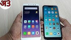 Redmi Y2 vs Redmi 6 Pro Speed test Comparison