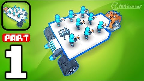 Engine Block Wars - Gameplay Walkthrough Part 1 Create Blocks Using Resources (iOS,Android)