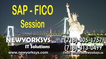 SAP FICO - GL Overview - Online Training Session Video - Newyorksys.com