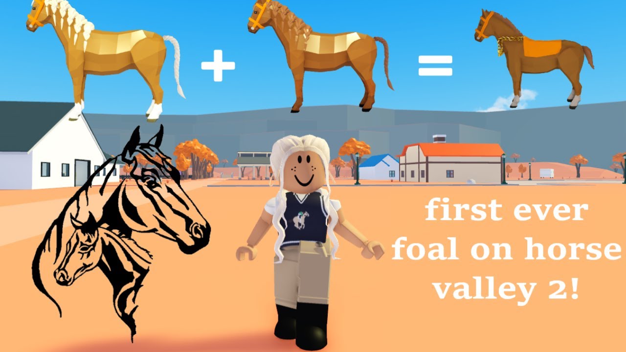 HOW TO BREED IN HORSE VALLEY (FIRST EVER FOAL) - YouTube