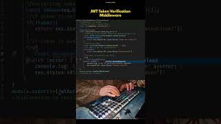JWT Token Verification #shorts #coding #backend #nodejs #javascript #asmr #asmrcoding   #jwt