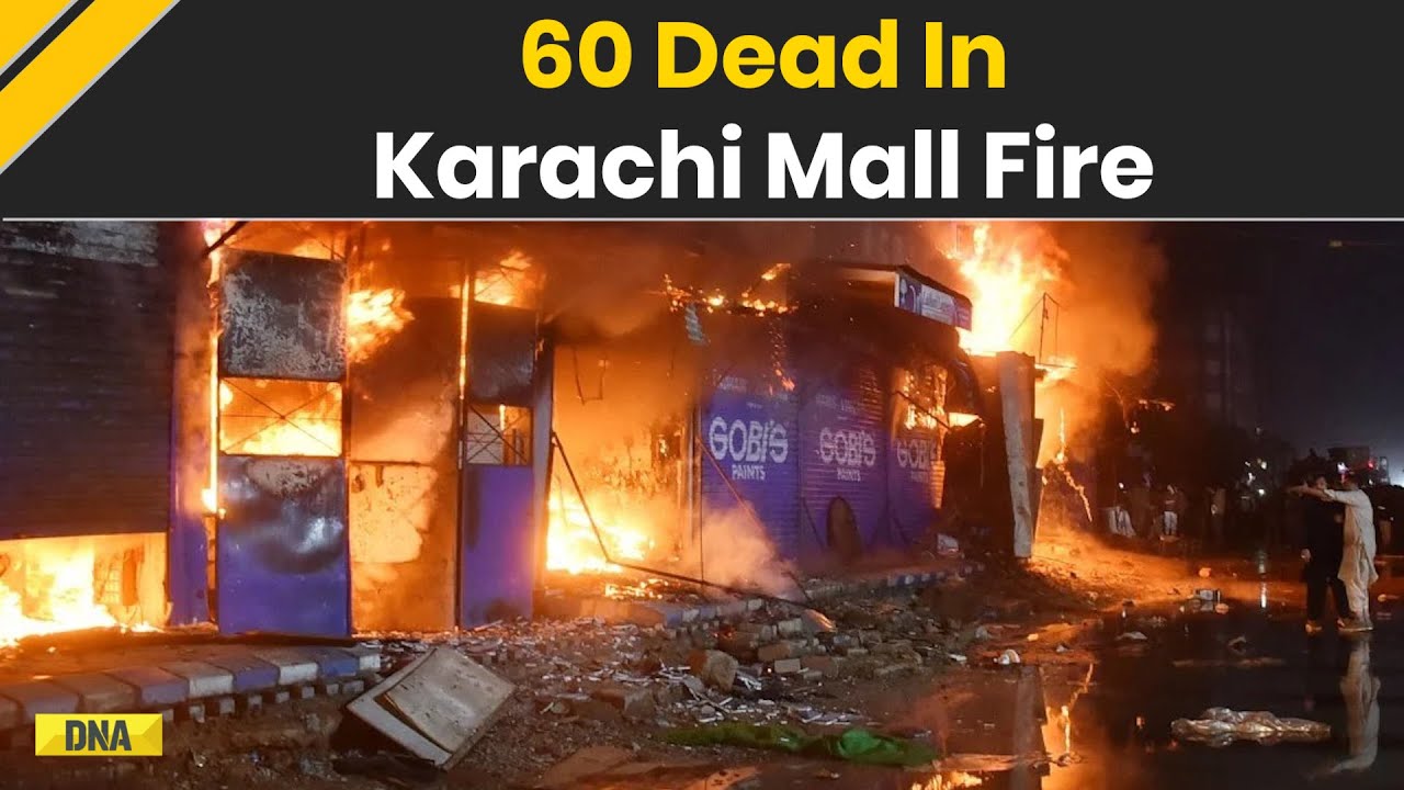 Pakistan News: 60 People Dead After Karachi Shopping Mall Fire | Saddar Tragedy Update