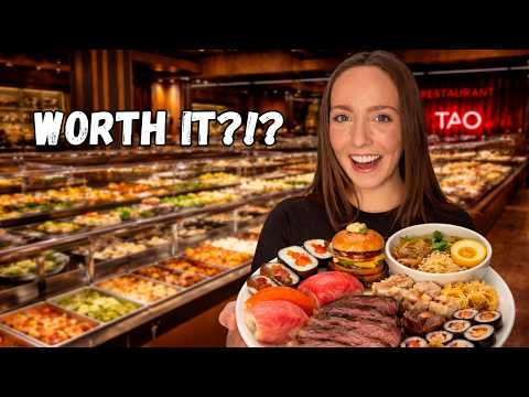 I Tried the NEW Tao Brunch Buffet in Las VEGAS