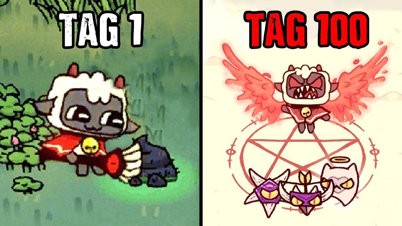 Ich habe 100 Tage Cult of the Lamb gespielt und das ist passiert