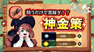 [Switch Version] Just Pick It Up? Found an Easy Way to Make Money Early On | Little Witch in the ...