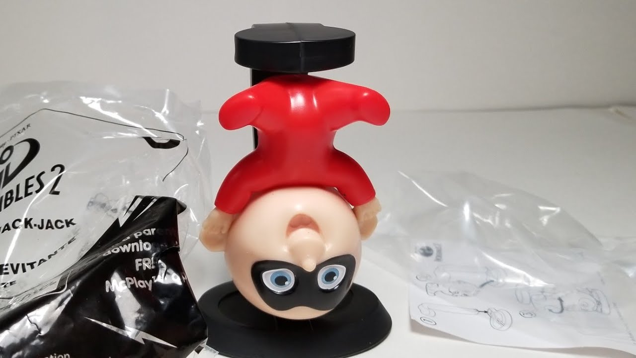 4K Incredibles 2 McDonald's Happy Meal Toy #5 Levitating Jack Jack June 2018 U.S. Set mcdonalds phone number