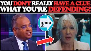 Nadine Dorries STORMS OUT Of Channel 4 Interview After Interrogation About Farage SLEAZE!