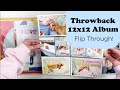 Throwback 12x12 Album Flip Through