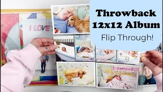 Throwback 12x12 Album Flip Through