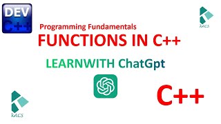 Mastering Functions in C   with ChatGPT | Programming Fundamentals | Kacs Learnings