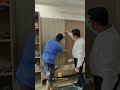 BTS from one of our projects at Aparna Cyberscap #shorts #hyderabadinteriors