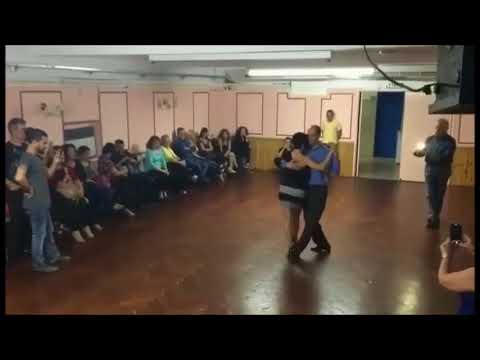 Cristian Taffarello y Virginia Porrino. Seminario de Tango "De lo simple a lo complejo"