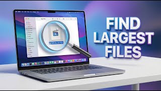 How to Find &amp; Delete Largest Files on macOS 26 (No Apps Needed)