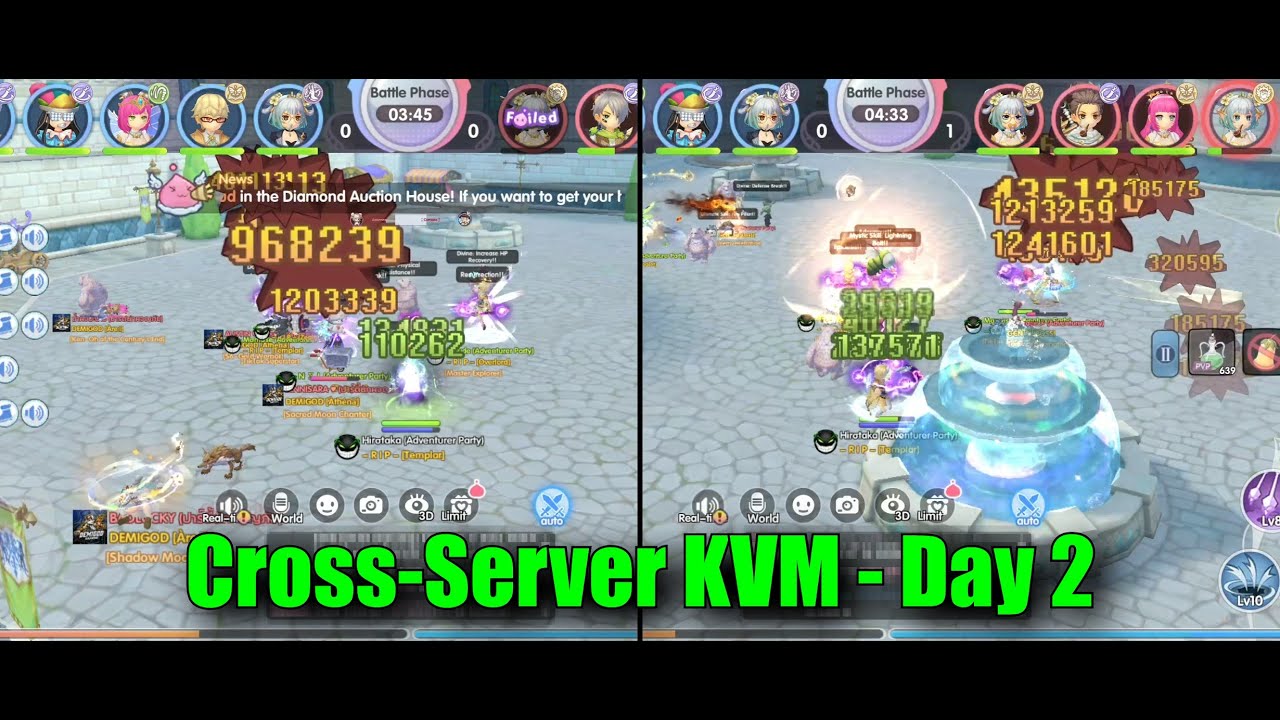 [ROX] Cross-Server KVM Day 2 - Win Some Lose Some #whitesupremacy | F2P ...