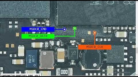 Samsung A04  A045F ISP PinOut