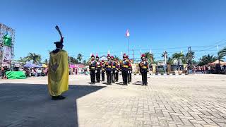 Penampilan Tim LKBB Putra SMPN 18 PPU dalam Lomba LKBB Tingkat Kecamatan Waru Tahun 2026. 