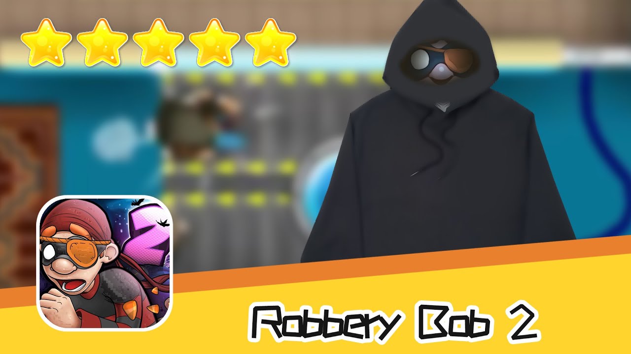 Robbery Bob 2 Shamville 5 6 Walkthrough Black Hood Suit Recommend index five stars