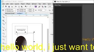 OBS Test - Open Broadcaster Software to run Coreldraw x7 series