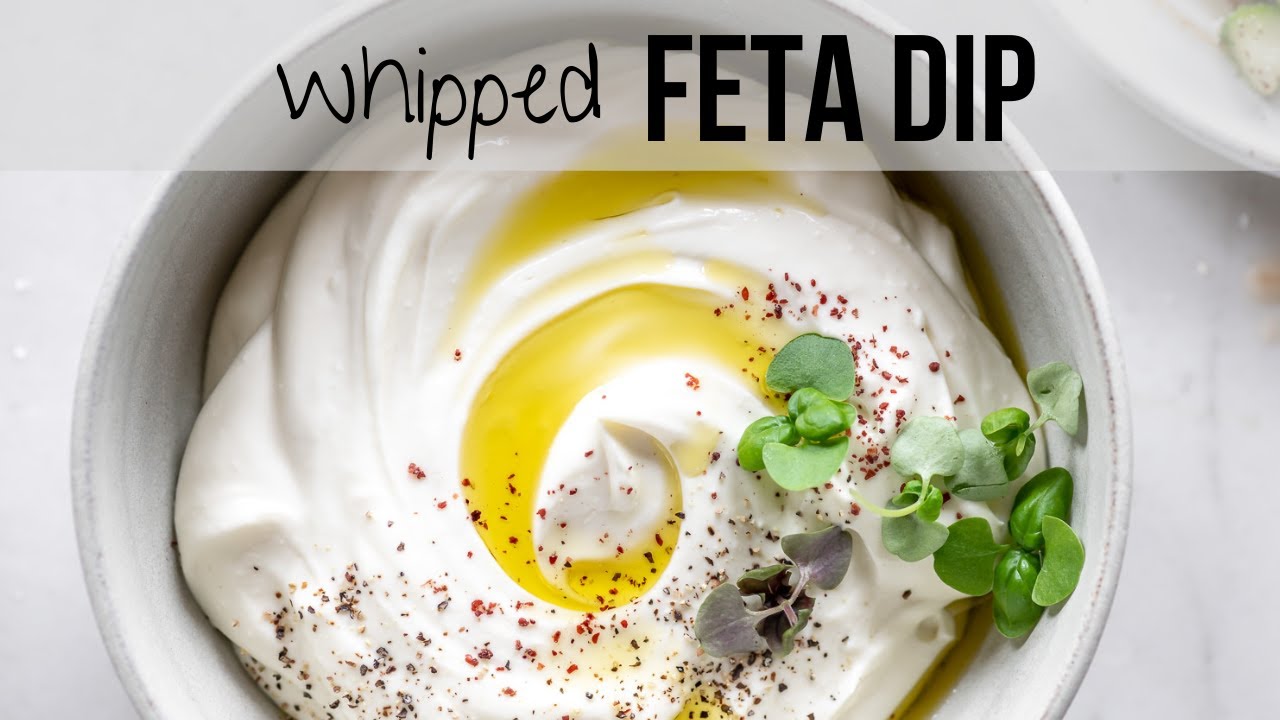 whipped feta dip